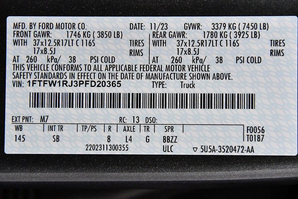 used 2023 Ford F-150 car, priced at $106,995