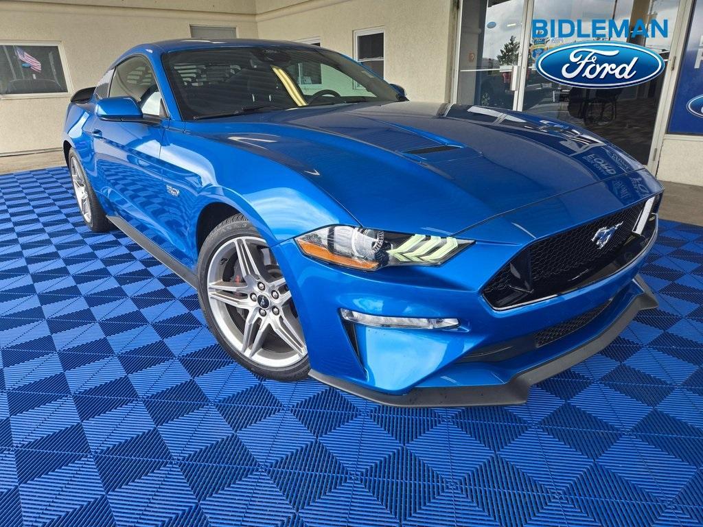 used 2021 Ford Mustang car, priced at $36,995