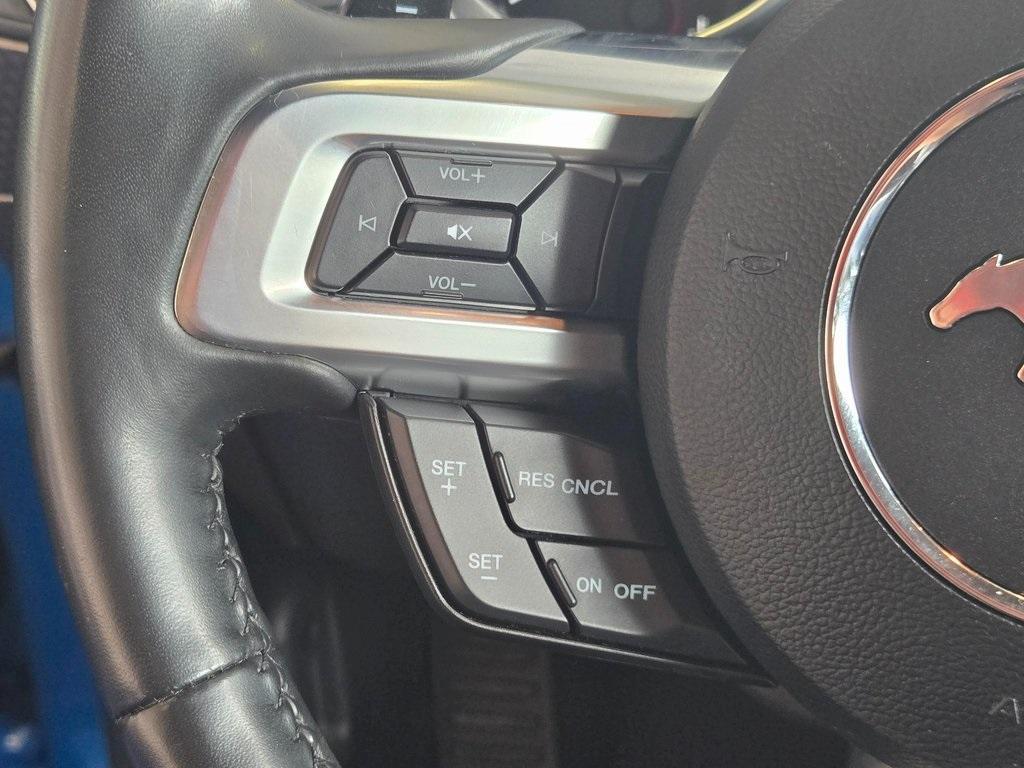 used 2021 Ford Mustang car, priced at $36,995