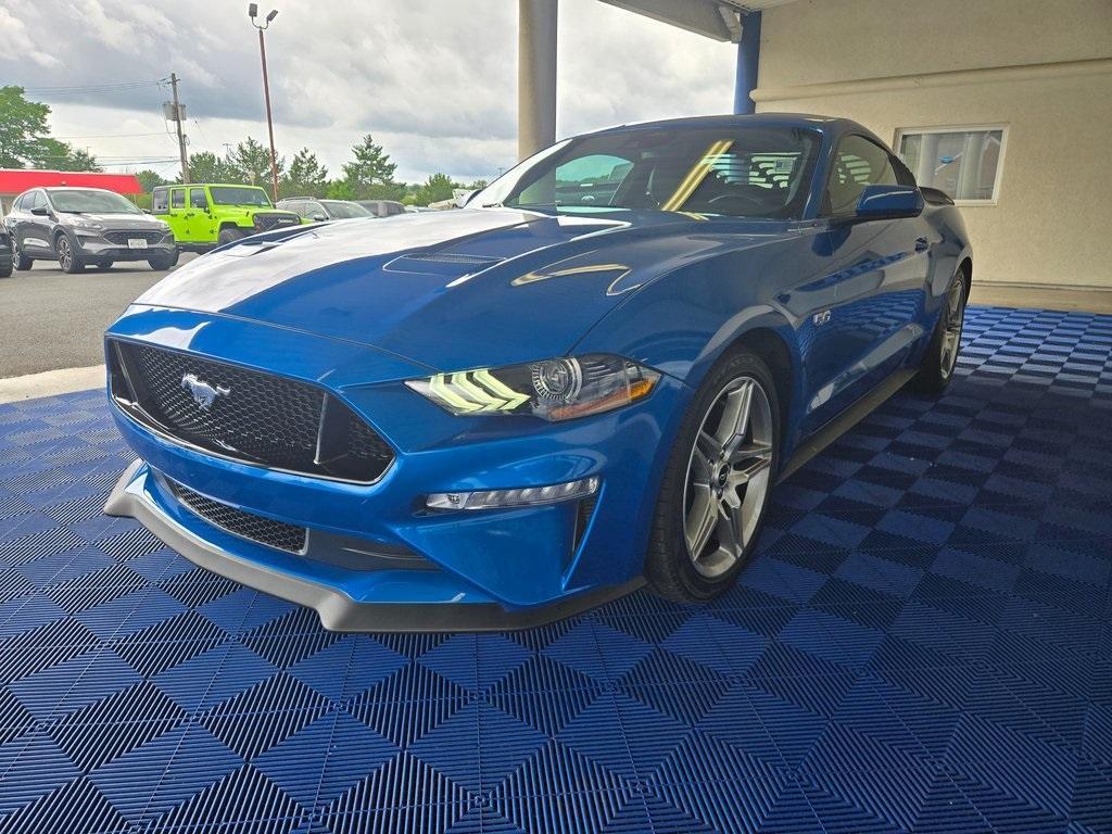 used 2021 Ford Mustang car, priced at $36,995
