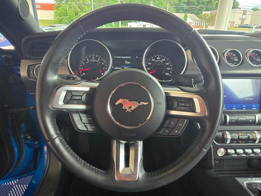 used 2021 Ford Mustang car, priced at $36,995
