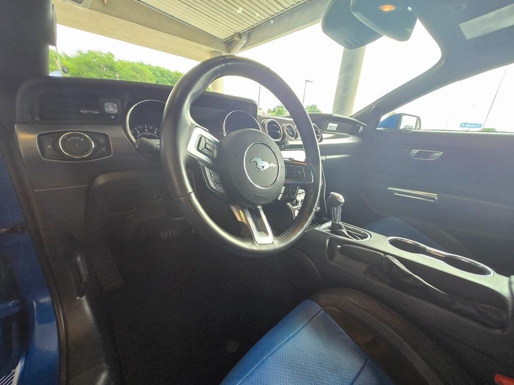 used 2021 Ford Mustang car, priced at $36,995