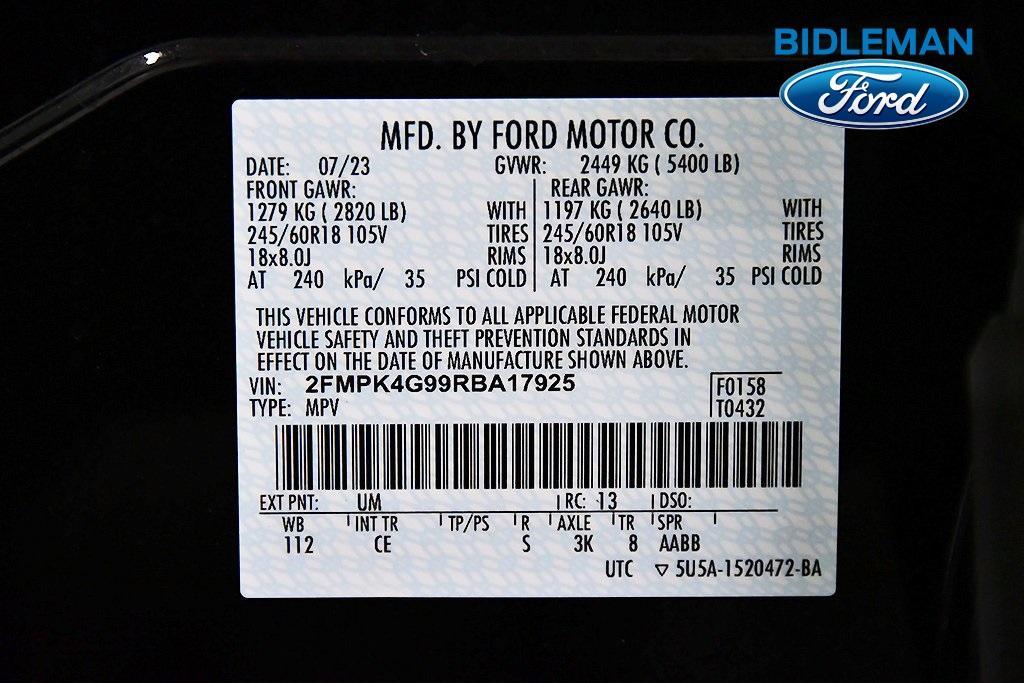 used 2024 Ford Edge car, priced at $29,995