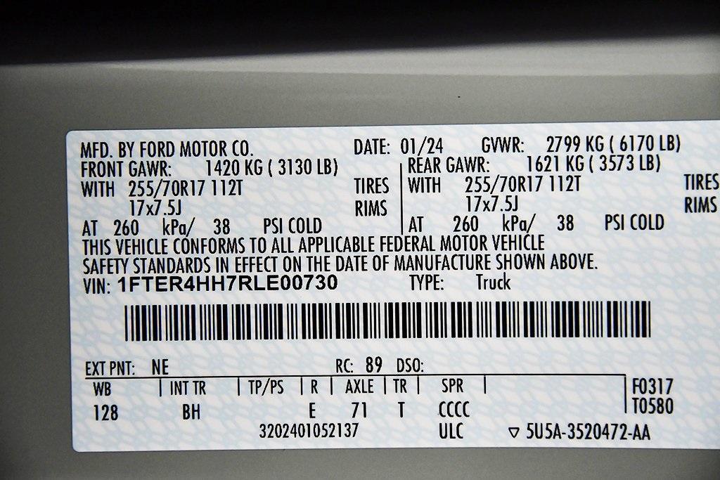 used 2024 Ford Ranger car, priced at $39,865