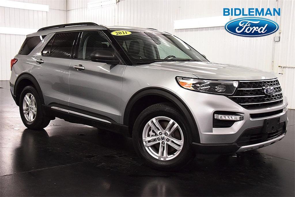 used 2021 Ford Explorer car, priced at $32,999