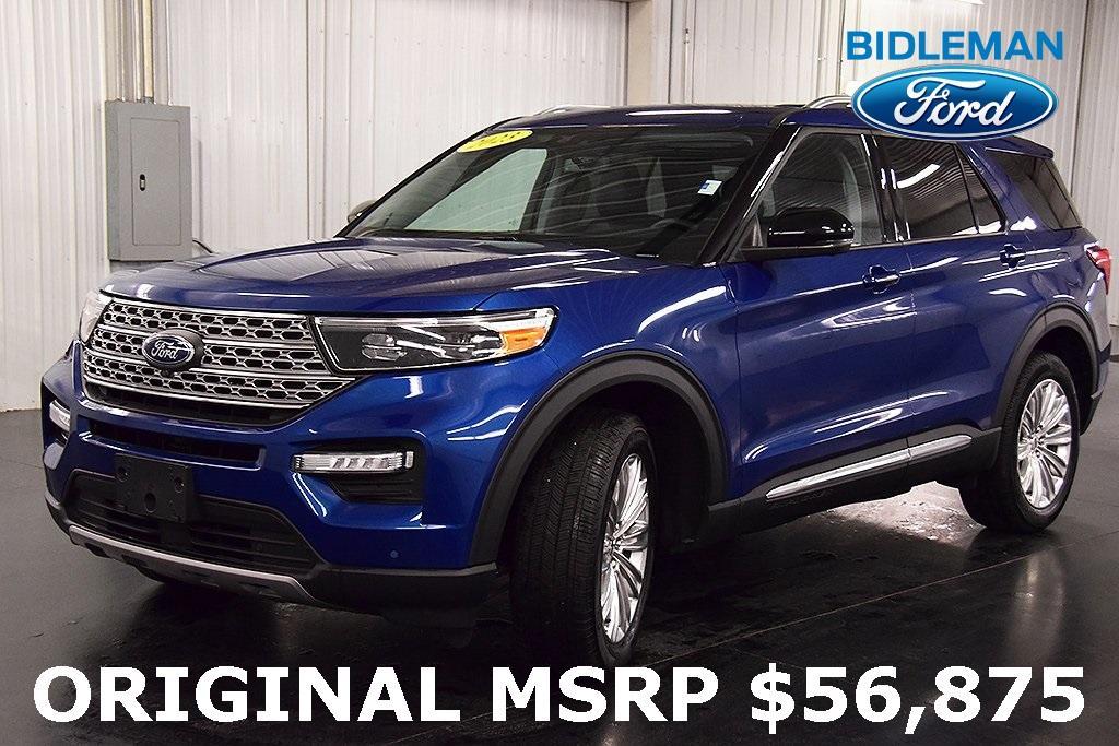 used 2023 Ford Explorer car, priced at $45,265