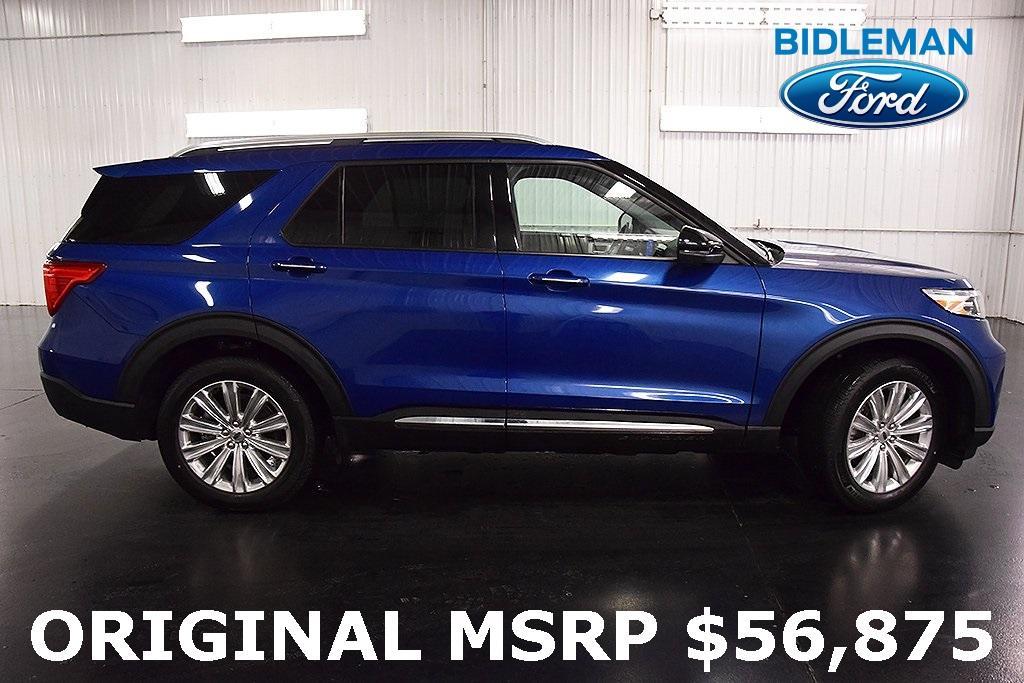 used 2023 Ford Explorer car, priced at $45,265