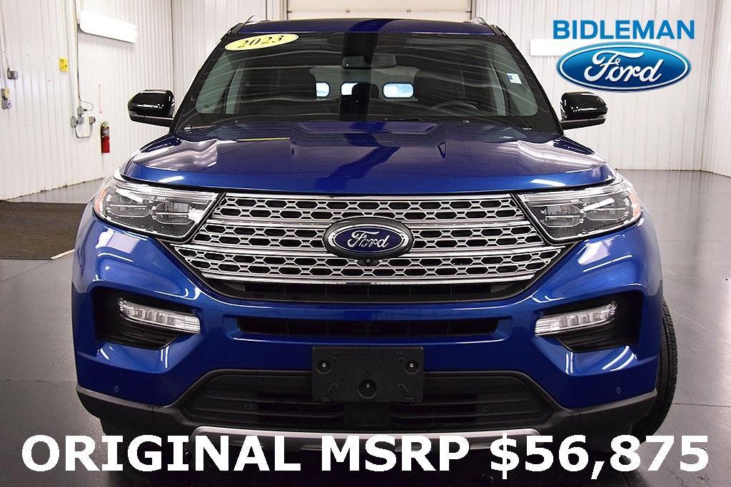 used 2023 Ford Explorer car, priced at $45,265