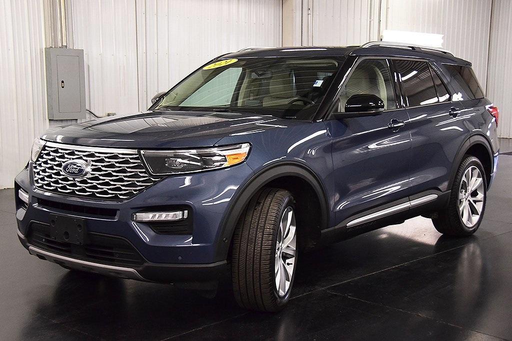 used 2021 Ford Explorer car, priced at $39,999