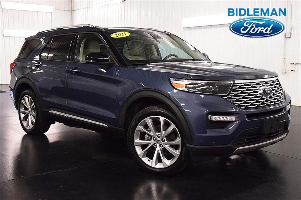 used 2021 Ford Explorer car, priced at $39,999