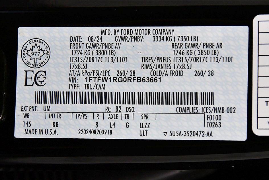 used 2024 Ford F-150 car, priced at $77,995