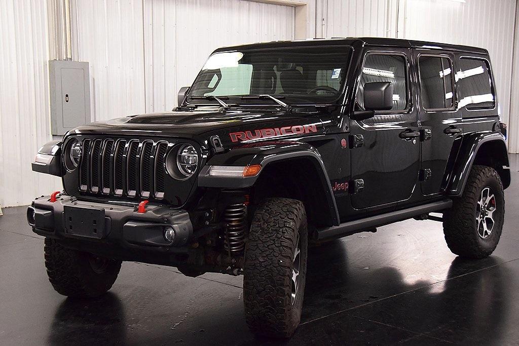 used 2018 Jeep Wrangler Unlimited car, priced at $37,663