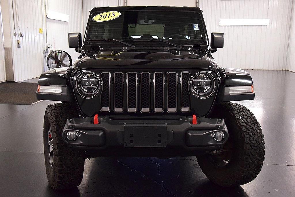 used 2018 Jeep Wrangler Unlimited car, priced at $37,663