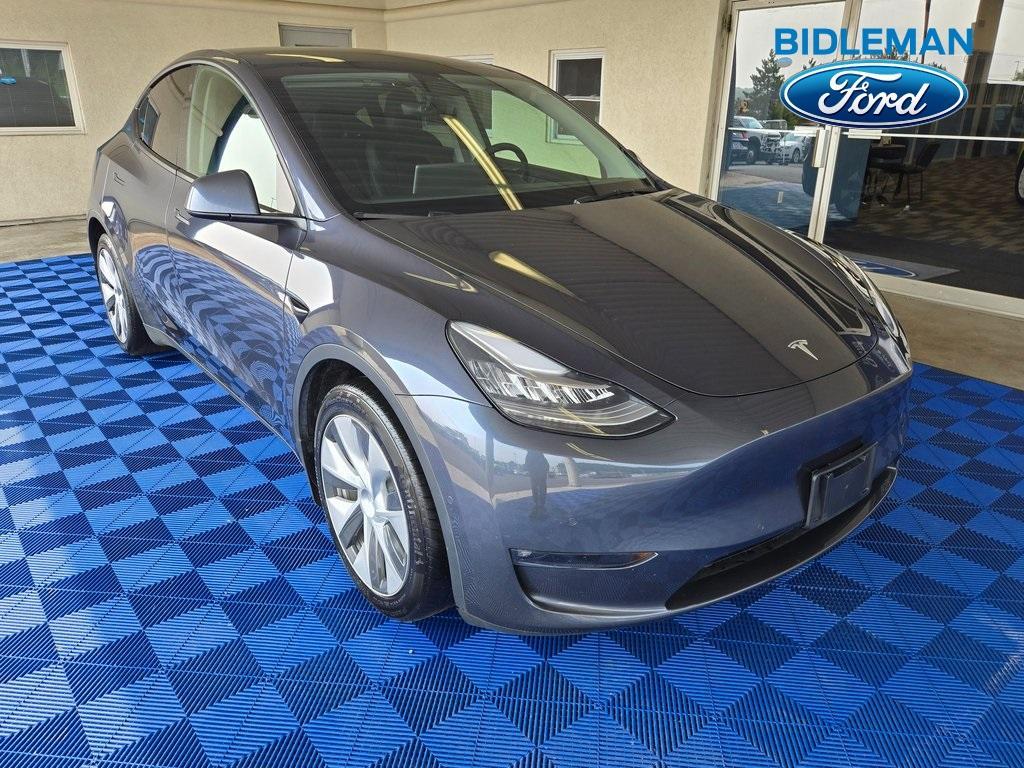 used 2021 Tesla Model Y car, priced at $27,995