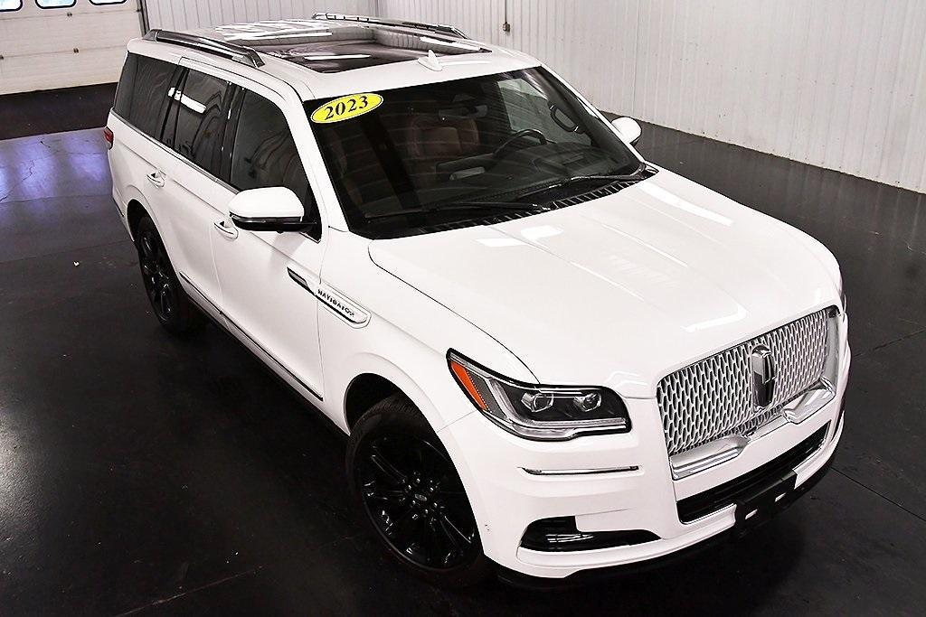 used 2023 Lincoln Navigator car, priced at $74,499