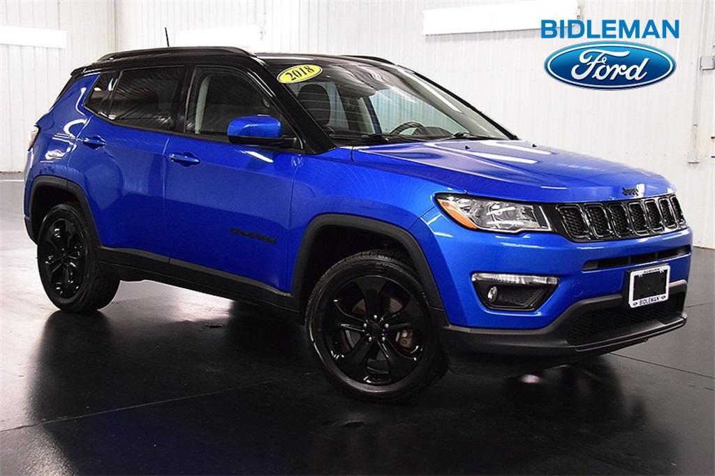 used 2018 Jeep Compass car, priced at $17,989