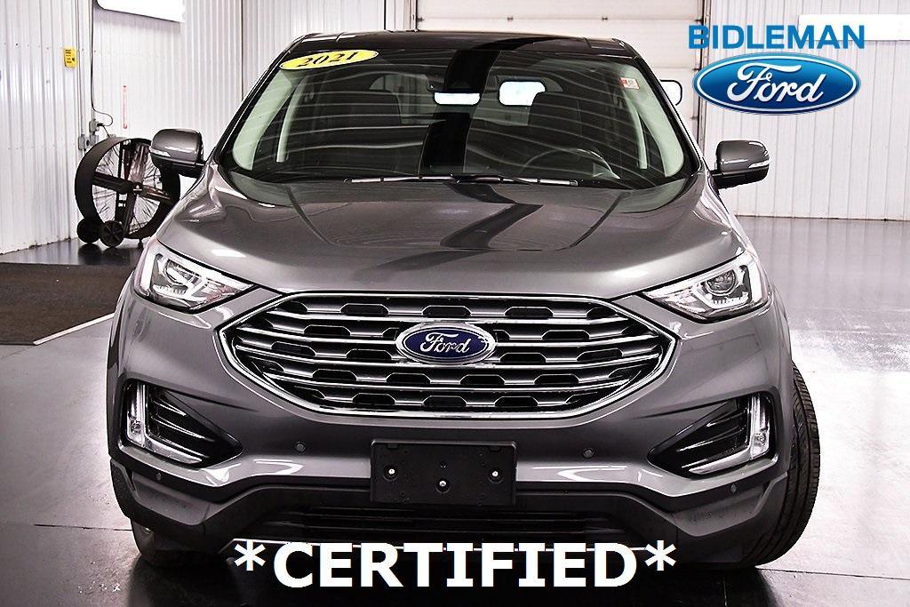 used 2021 Ford Edge car, priced at $32,988