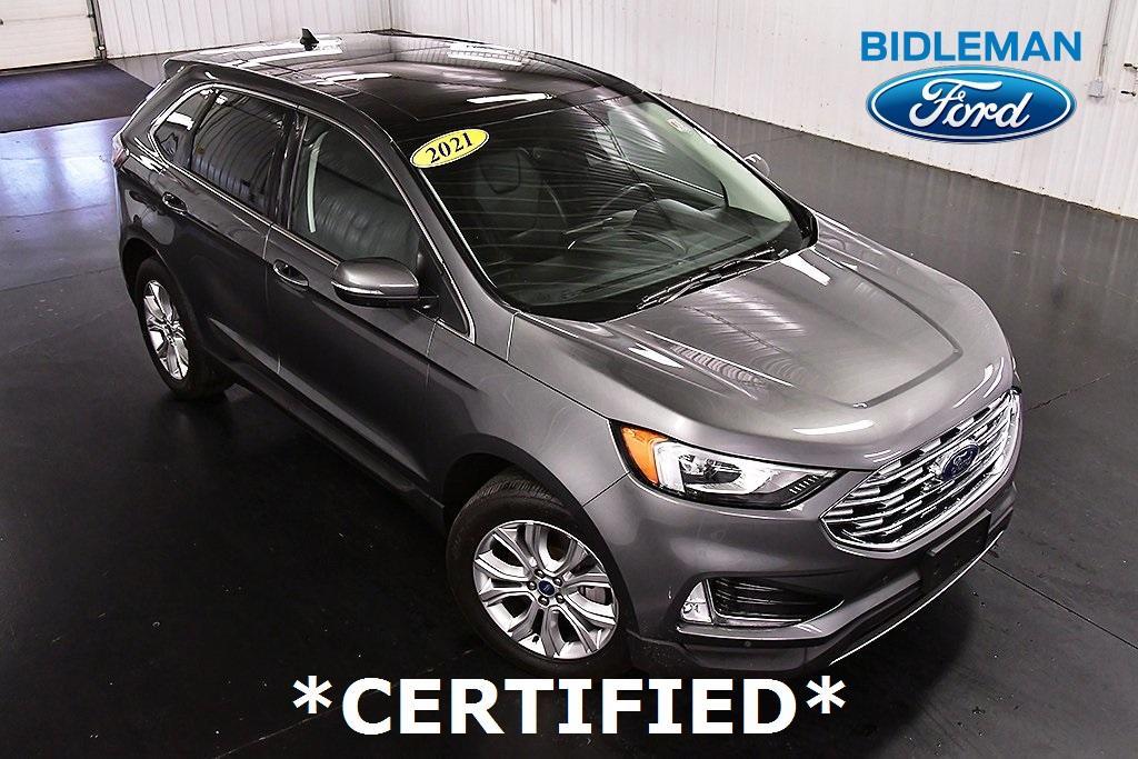 used 2021 Ford Edge car, priced at $32,988