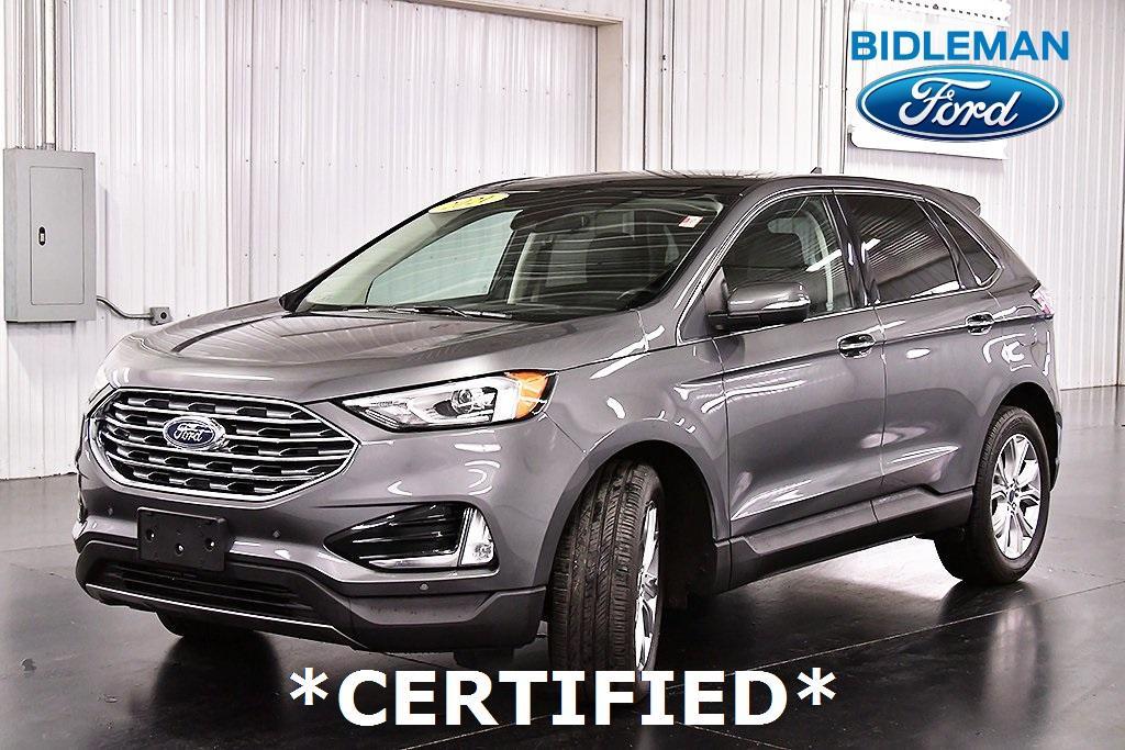 used 2021 Ford Edge car, priced at $32,988