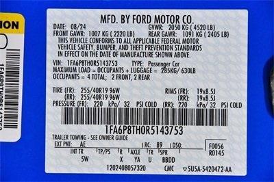 used 2024 Ford Mustang car, priced at $39,995
