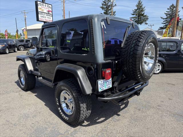 used 2000 Jeep Wrangler car, priced at $14,995