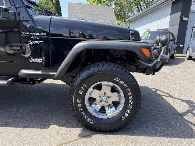 used 2000 Jeep Wrangler car, priced at $14,995