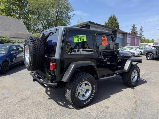 used 2000 Jeep Wrangler car, priced at $14,995