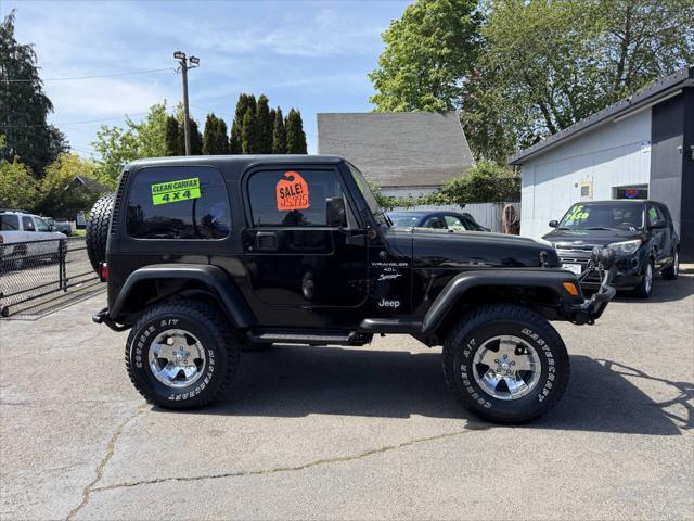 used 2000 Jeep Wrangler car, priced at $14,995