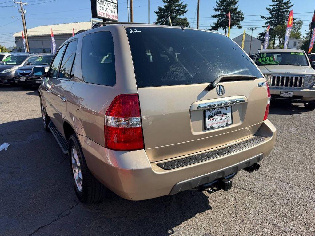 used 2002 Acura MDX car, priced at $5,995