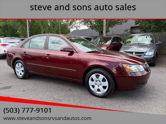 used 2007 Hyundai Sonata car, priced at $4,995