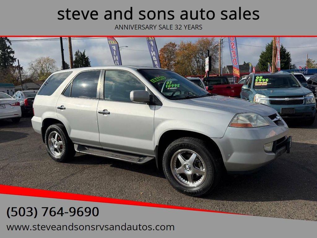 used 2002 Acura MDX car, priced at $6,998