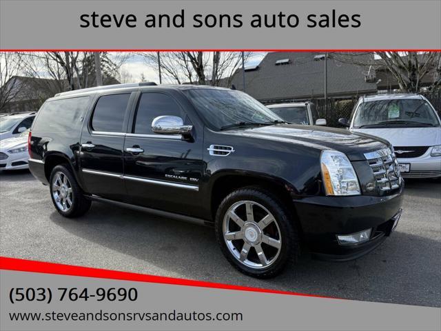 used 2012 Cadillac Escalade ESV car, priced at $15,900