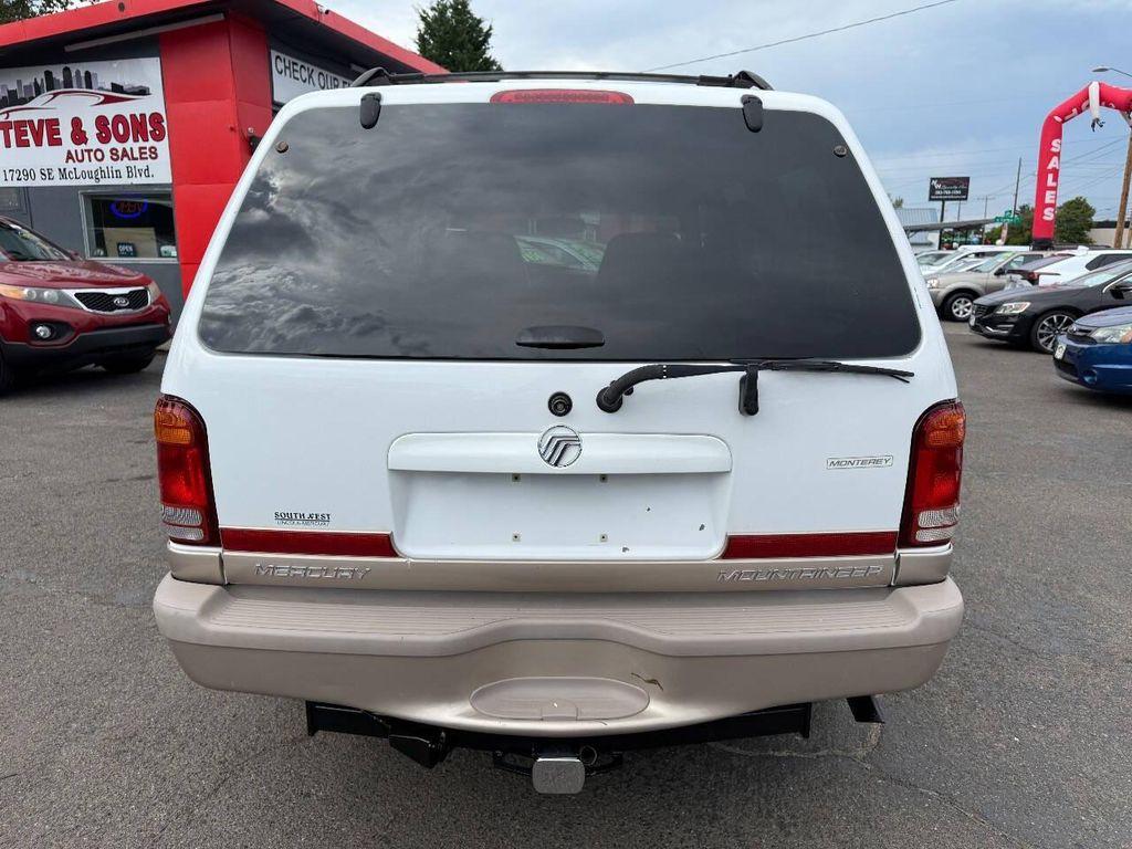 used 2001 Mercury Mountaineer car, priced at $4,995