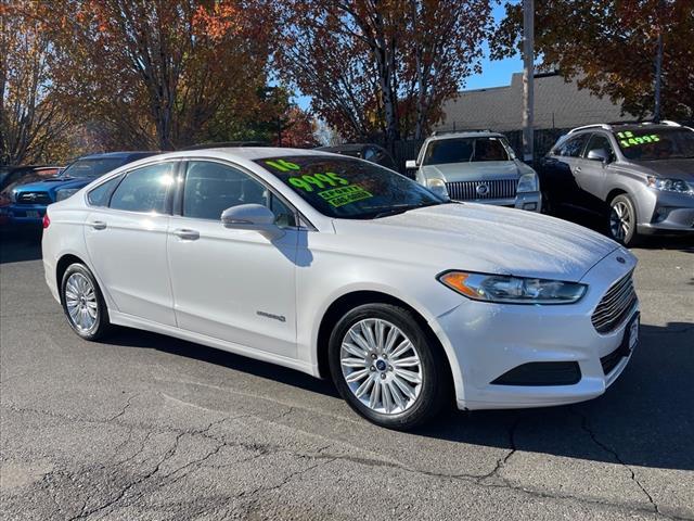 used 2016 Ford Fusion Hybrid car, priced at $9,750