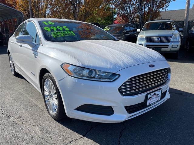 used 2016 Ford Fusion Hybrid car, priced at $9,750