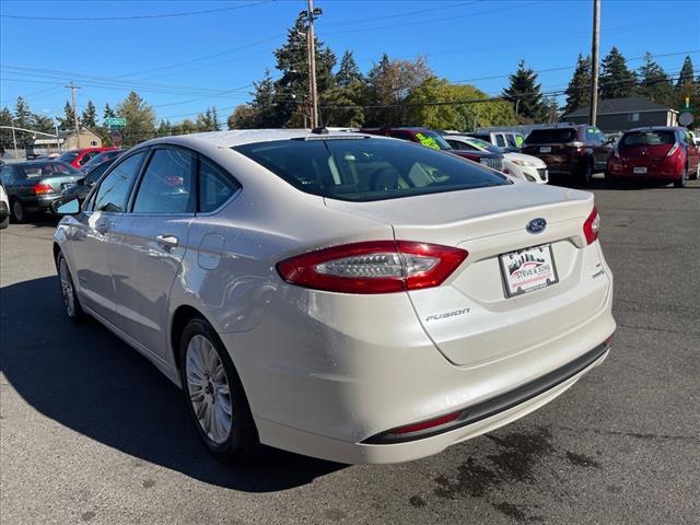 used 2016 Ford Fusion Hybrid car, priced at $9,750