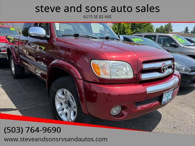 used 2005 Toyota Tundra car, priced at $14,995