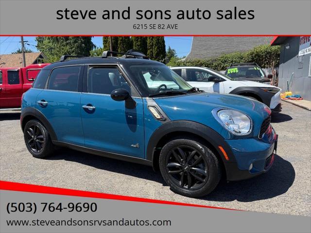 used 2012 MINI Cooper S Countryman car, priced at $7,995