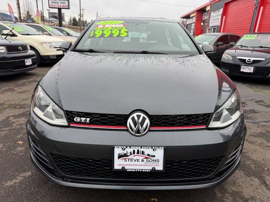 used 2015 Volkswagen Golf GTI car, priced at $9,995