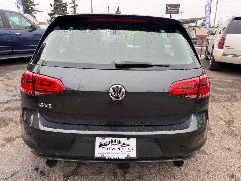 used 2015 Volkswagen Golf GTI car, priced at $9,995