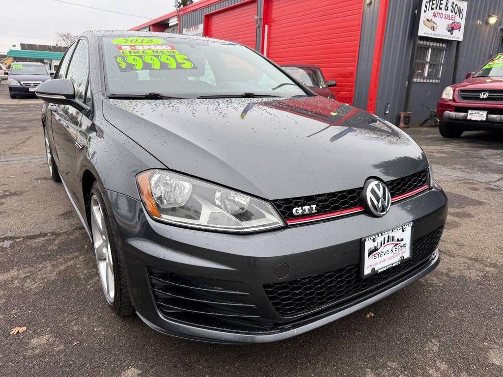 used 2015 Volkswagen Golf GTI car, priced at $9,995