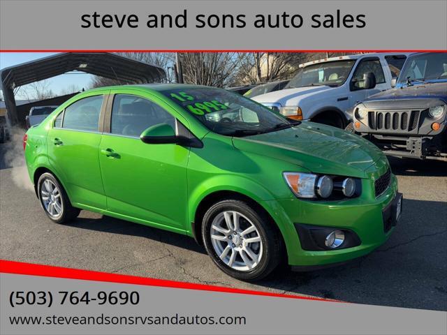 used 2015 Chevrolet Sonic car, priced at $6,995