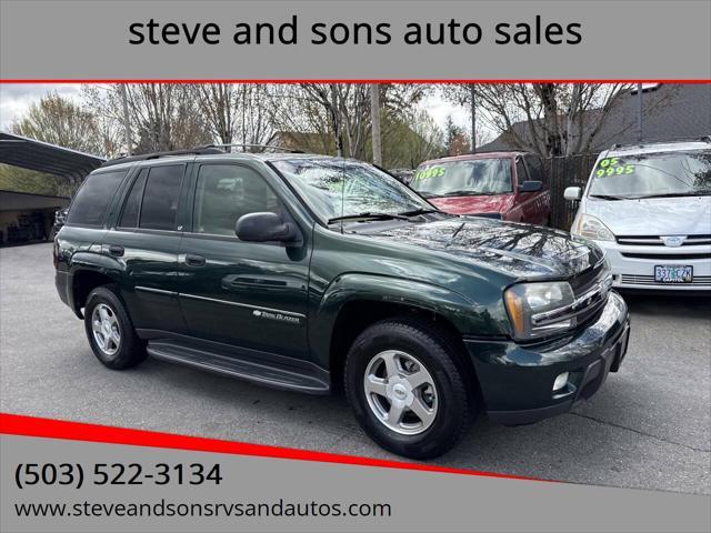used 2003 Chevrolet TrailBlazer car, priced at $6,995