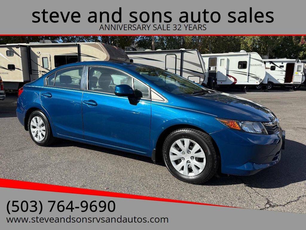 used 2012 Honda Civic car, priced at $8,995