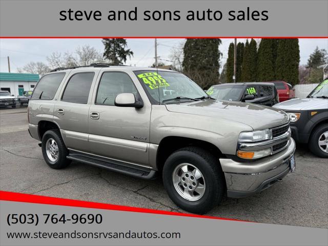used 2001 Chevrolet Tahoe car, priced at $4,995