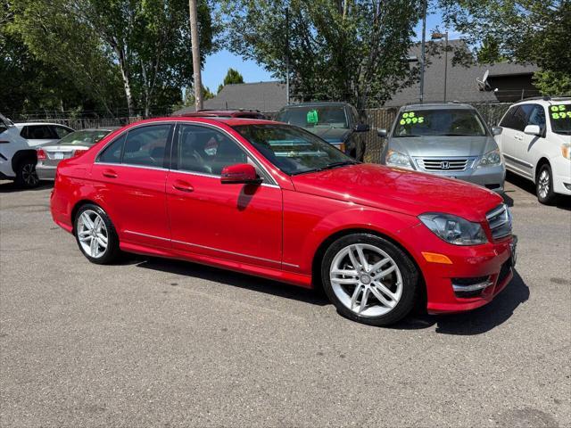 used 2013 Mercedes-Benz C-Class car, priced at $11,995
