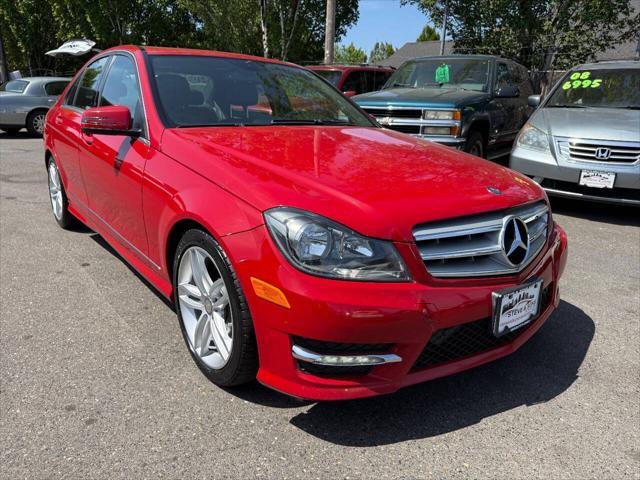used 2013 Mercedes-Benz C-Class car, priced at $11,995