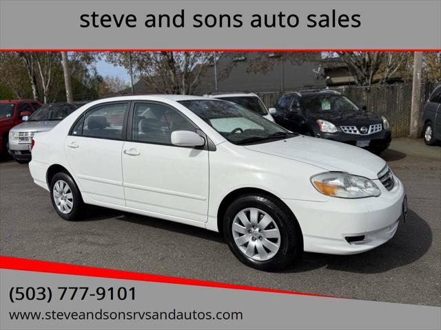 used 2004 Toyota Corolla car, priced at $5,995