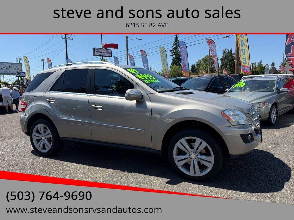 used 2009 Mercedes-Benz M-Class car, priced at $4,995