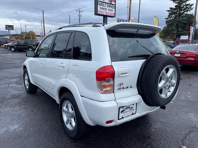 used 2002 Toyota RAV4 car, priced at $6,750